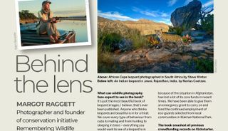 Image of behind the lens article in Digital Camera magazine issue 275